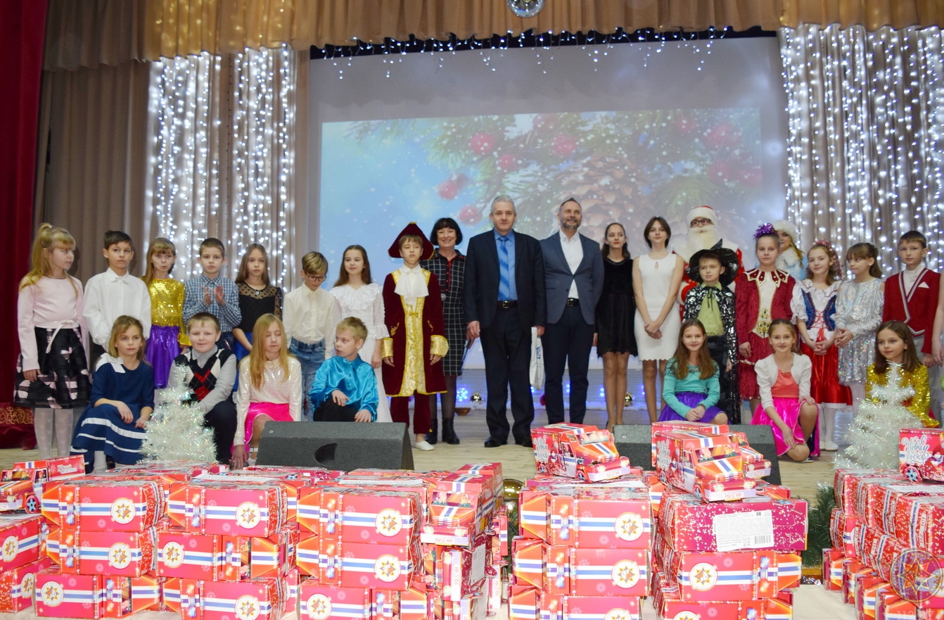 В детском оздоровительном центре «Ждановичи» прошла новогодняя благотворительная акция